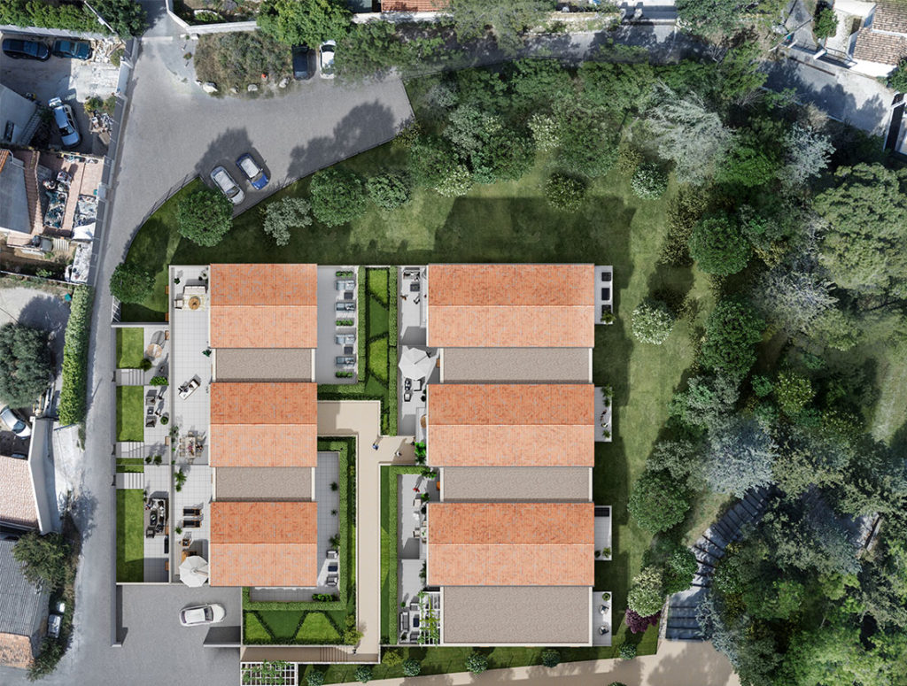 programme immobilier neuf Aubagne plan de masse